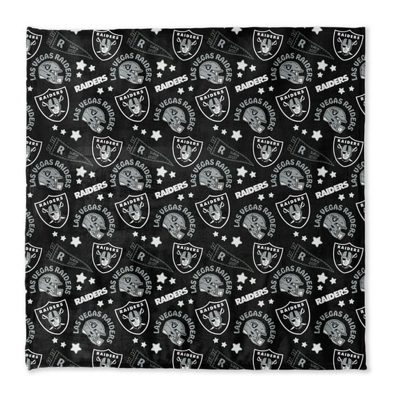 Pegasus Las Vegas Raiders 108" x 108" Victory Pennant Ultra Cozy Family Blanket
