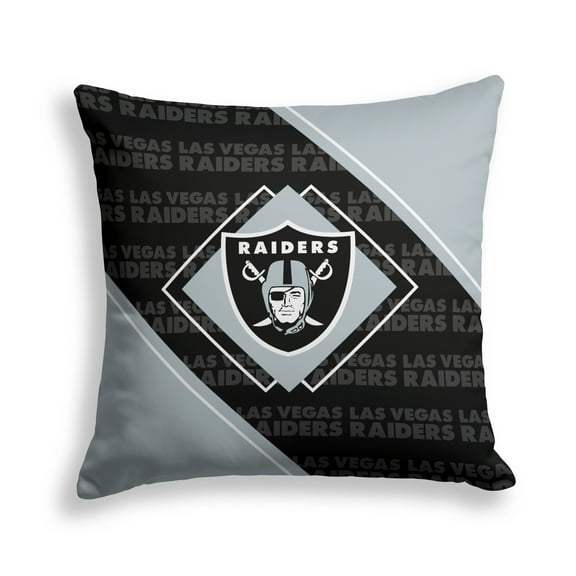 Pegasus Las Vegas Raiders 18" x 18" Diamond Boxed Decor Pillow