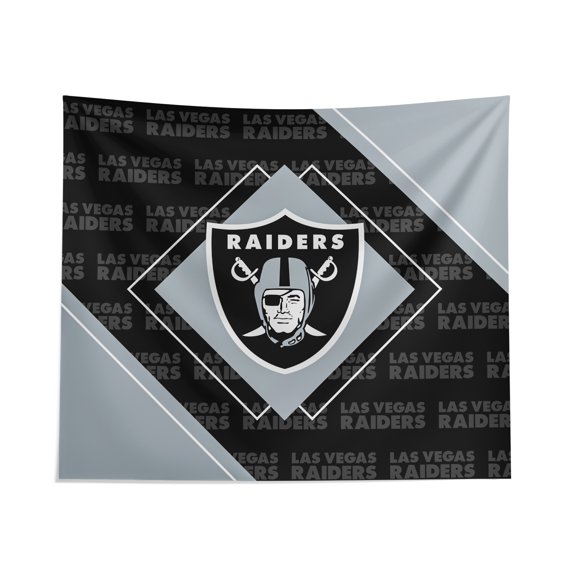 Pegasus Las Vegas Raiders 51" x 60" Diamond Boxed Wall Tapestry