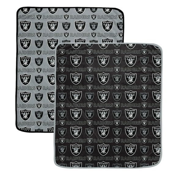 Pegasus Las Vegas Raiders 60- x 70- Home & Away Two-Piece Blanket Set
