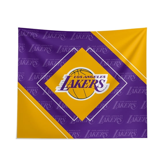 Pegasus Los Angeles Lakers 51" x 60" Diamond Boxed Wall Tapestry