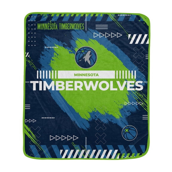 Pegasus Minnesota Timberwolves 50" x 60" Game Tech Ultra Soft Blanket