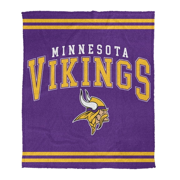Pegasus Minnesota Vikings 60" x 70" Cozy Plush Knit Blanket