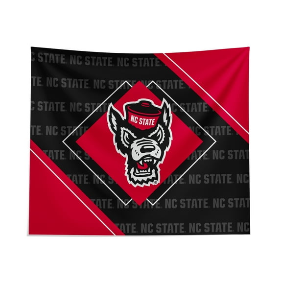 Pegasus NC State Wolfpack 51" x 60" Diamond Boxed Wall Tapestry