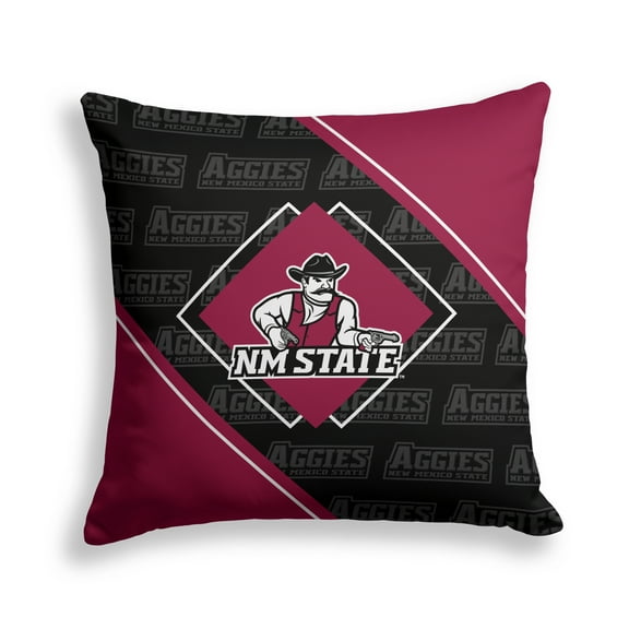 Pegasus New Mexico State Aggies 18" x 18" Diamond Boxed Decor Pillow