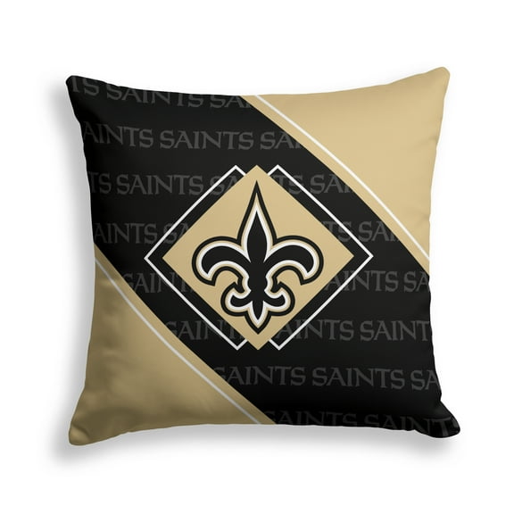 Pegasus New Orleans Saints 18" x 18" Diamond Boxed Decor Pillow