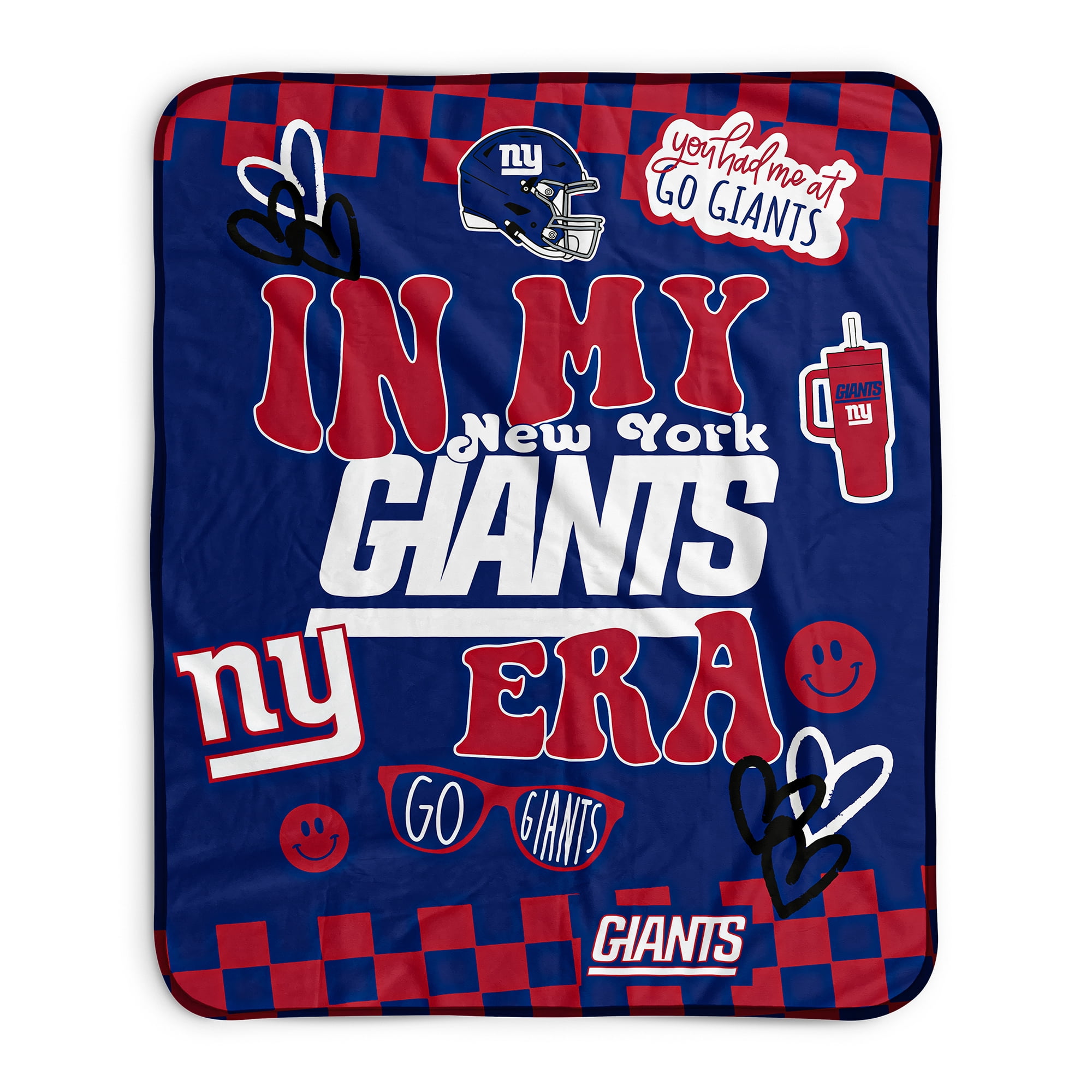 Pegasus New York Giants 50" x 60" In My Era Fleece Blanket