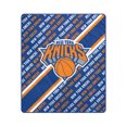 thumbnail image 1 of Pegasus New York Knicks 60" x 70" Diagonal Lined Wordmark Ultra Soft Blanket, 1 of 1