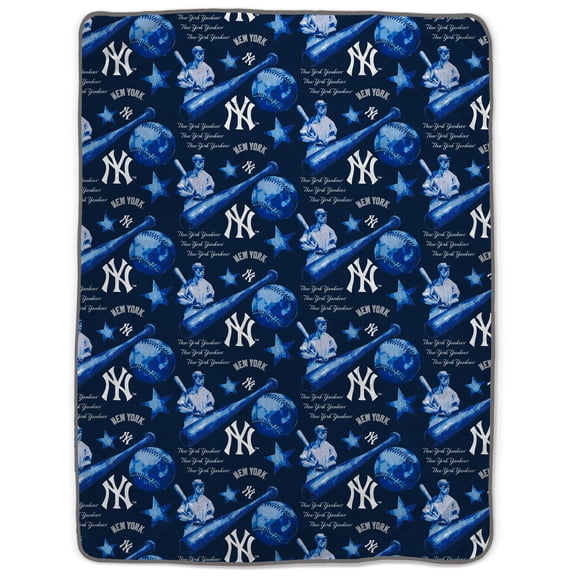Pegasus  New York Yankees Tonal Slugger Ultra Cozy Oversized Blanket