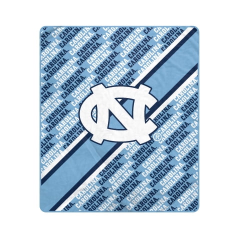 Pegasus North Carolina Tar Heels 60" x 70" Diagonal Lined Wordmark Ultra Soft Blanket