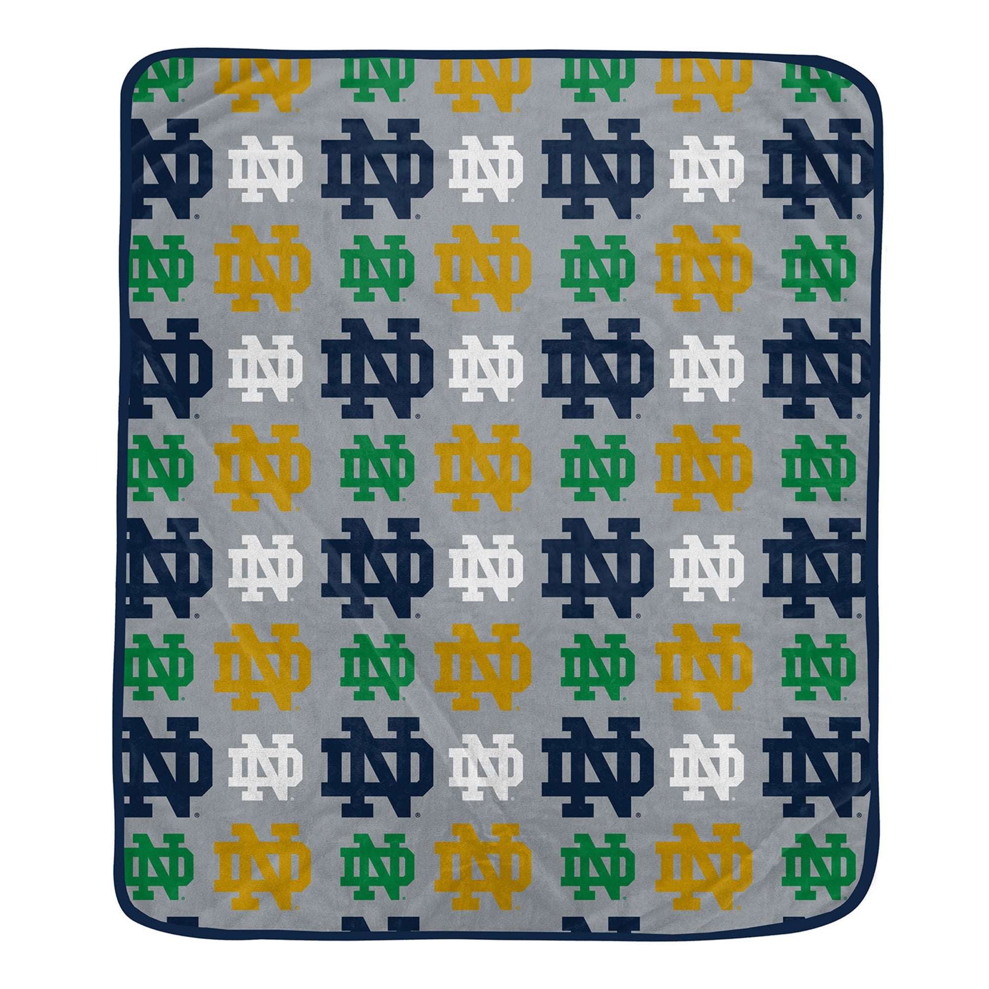 Notre Dame Fighting Irish Bedding Blankets in Notre Dame Fighting Irish Team Shop Walmart