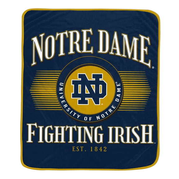 Pegasus Notre Dame Fighting Irish Spotlight Arch 60" x 70" Ultra Soft Throw Blanket