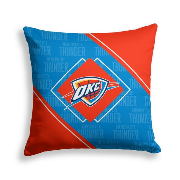 Pegasus Oklahoma City Thunder 18" x 18" Diamond Boxed Decor Pillow
