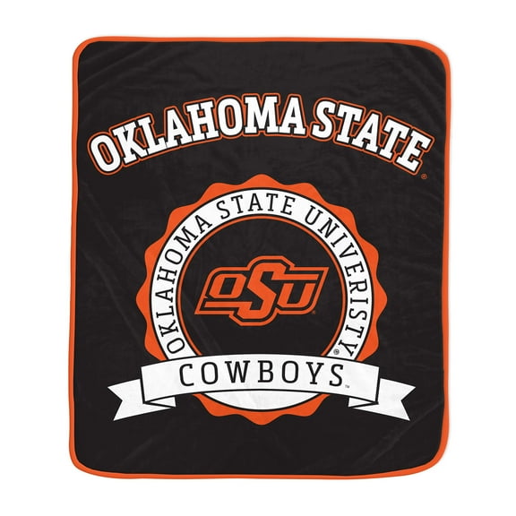 Pegasus Oklahoma State Cowboys 50" x 60" University Crest Ultra Soft Blanket