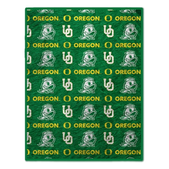 Pegasus Oregon Ducks Tonal Wordmark 60" x 70" Faux Fur Blanket