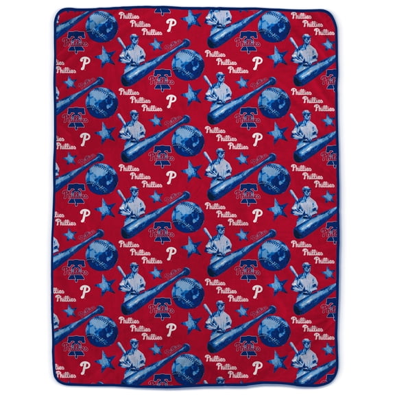 Pegasus  Philadelphia Phillies Tonal Slugger Ultra Cozy Oversized Blanket