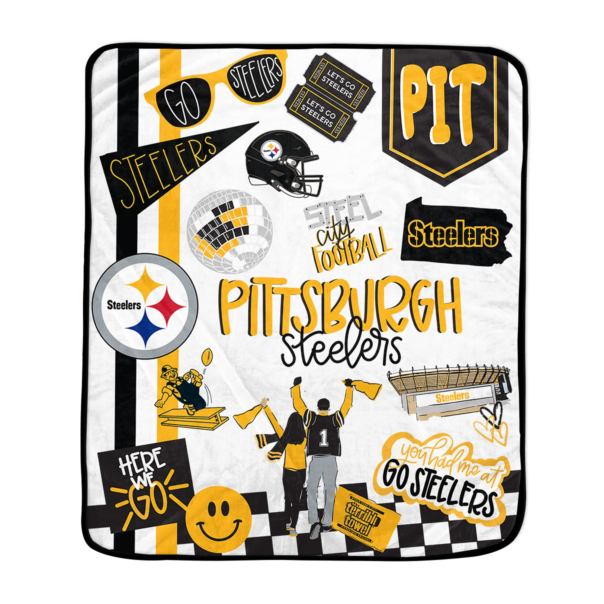 Steelers blanket walmart hotsell