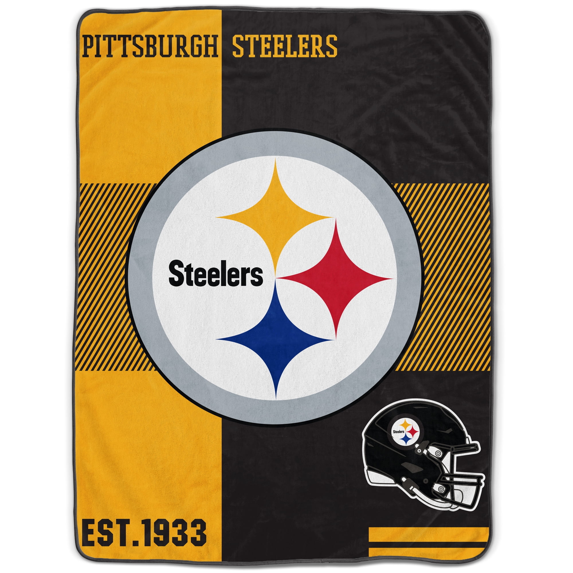 Pittsburgh Steelers Bedding Blankets in Pittsburgh Steelers Team Shop Walmart