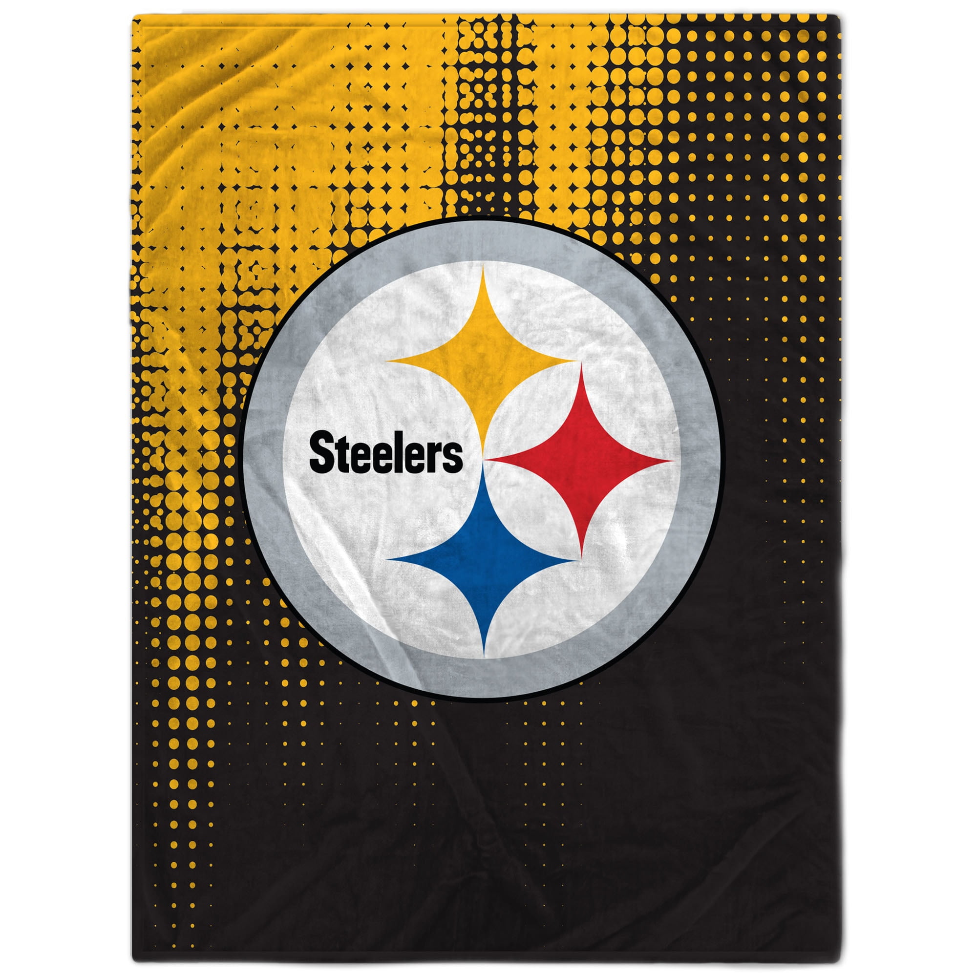 Pegasus Pittsburgh Steelers Polyester Bed Blanket, Queen - Machine wash