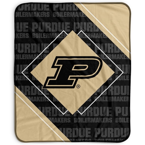 Pegasus Purdue Boilermakers 50" x 60" Diamond Logo Fleece Blanket
