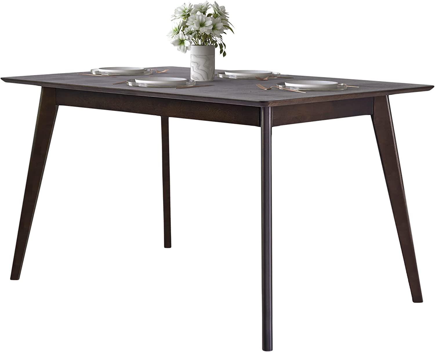 Pegasus Rectangular Dining Table Birch Solid Wood Kitchen & Dining