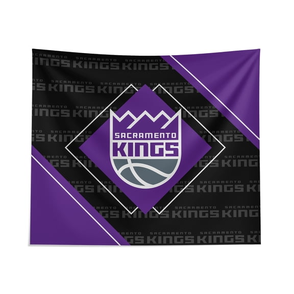 Pegasus Sacramento Kings 51" x 60" Diamond Boxed Wall Tapestry