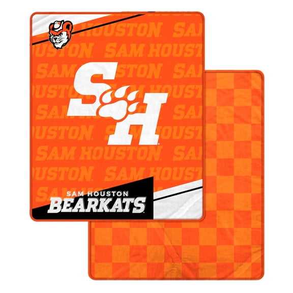 Pegasus Sam Houston State Bearkats 60" x 70" Diagonal Ghost Checkered Double-Sided Blanket