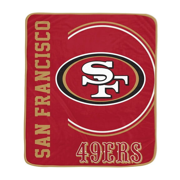 Pegasus San Francisco 49ers 50" x 60" Keep It Simple Ultra Soft Blanket