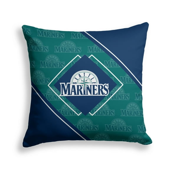 Pegasus Seattle Mariners 18" x 18" Diamond Boxed Decor Pillow