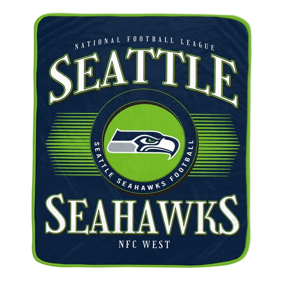 Pegasus Seattle Seahawks Spotlight Arch 60" x 70" Ultra Soft Throw Blanket