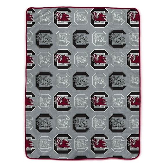 Pegasus South Carolina Gamecocks 66" x 95" Oversized Logo Roll Ultra Cozy Blanket