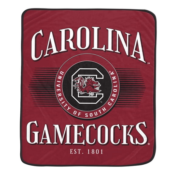 Pegasus South Carolina Gamecocks Spotlight Arch 60" x 70" Ultra Soft Throw Blanket