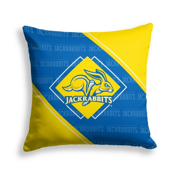 Pegasus South Dakota State Jackrabbits 18" x 18" Diamond Boxed Decor Pillow
