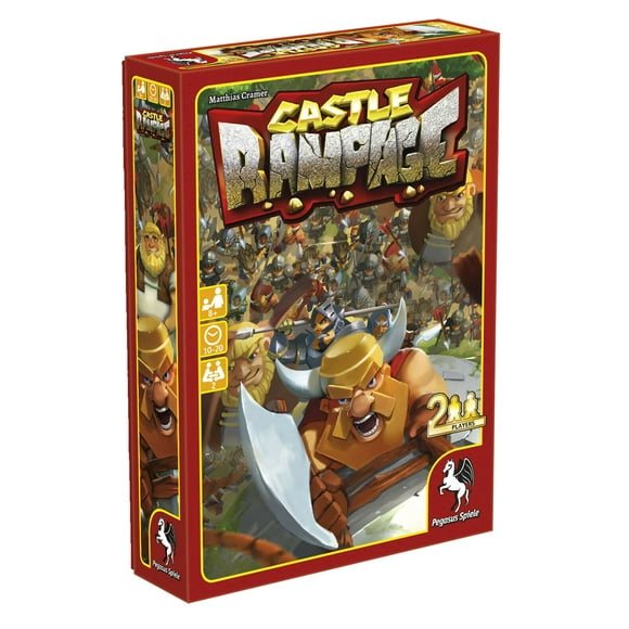 Pegasus Spiele Castle Rampage Fantasy Card Game