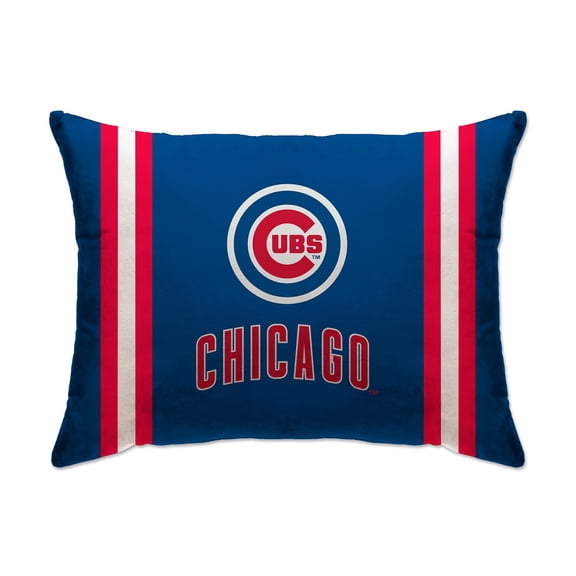 Blue Chicago Cubs 20" x 26" Plush Bed Pillow
