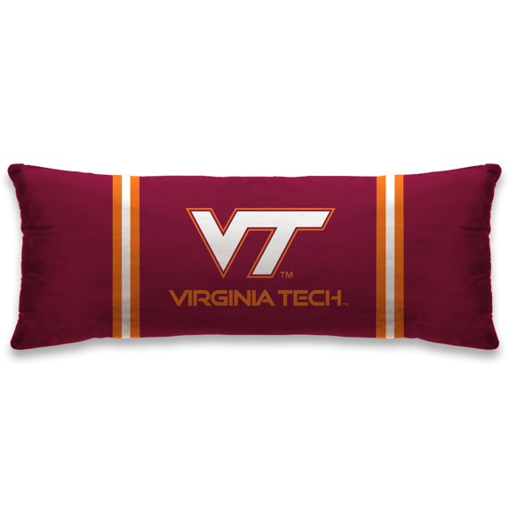 Virginia Tech Hokies 20'' x 48'' Plush Bed Pillow
