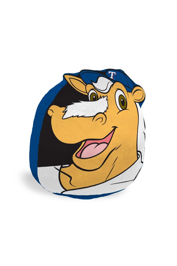 Texas Rangers Plushie Mascot Pillow with Features