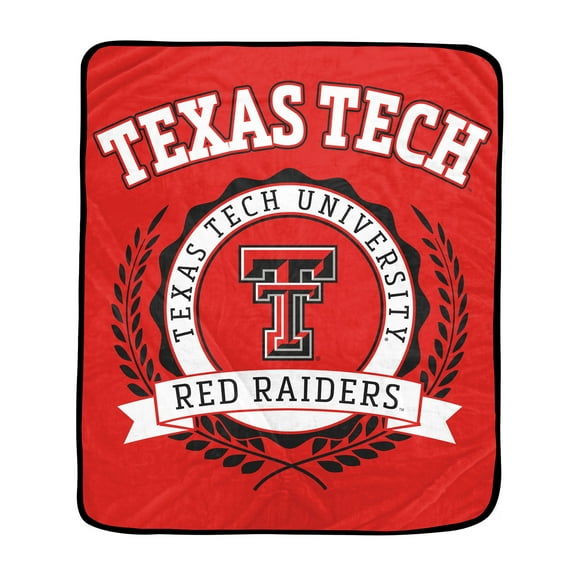 Pegasus Texas Tech Red Raiders 50" x 60" University Crest Ultra Soft Blanket