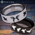 thumbnail image 1 of Pegasus Tungsten Carbide Ring, 1 of 9