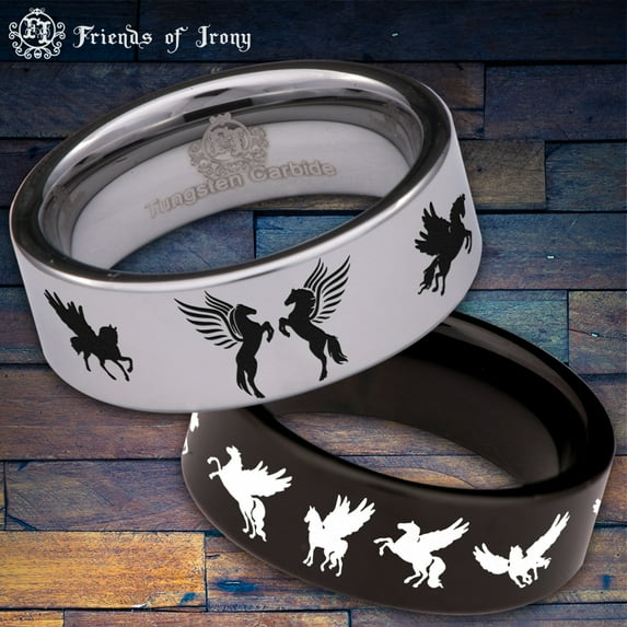 Pegasus Tungsten Carbide Ring
