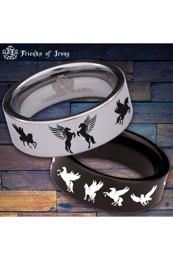 Pegasus Tungsten Carbide Ring