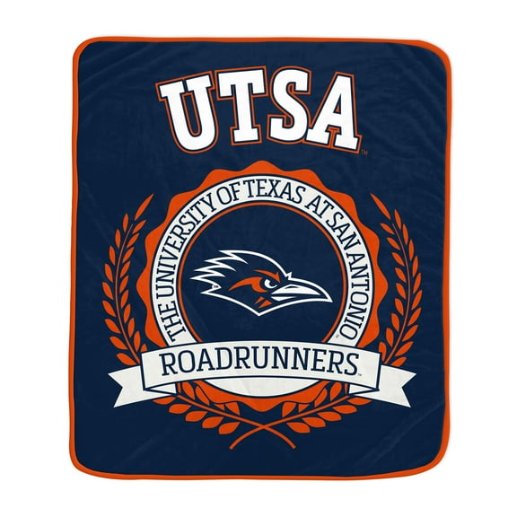 Pegasus UTSA Roadrunners 50" x 60" University Crest Ultra Soft Blanket