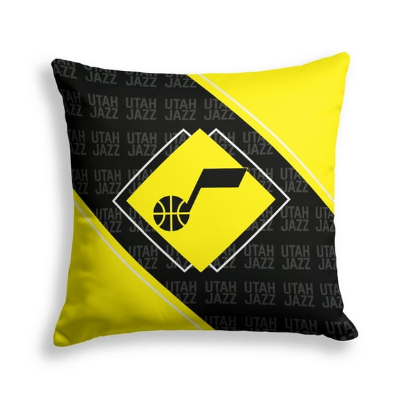 Pegasus Utah Jazz 18" x 18" Diamond Boxed Decor Pillow
