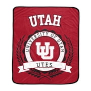 Pegasus Utah Utes 50 x 60 University Crest Ultra Soft Blanket