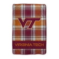 thumbnail image 1 of Pegasus Virginia Tech Hokies 66" x 95" Oversized Plaid FAN-mily Ultra Cozy Blanket, 1 of 2