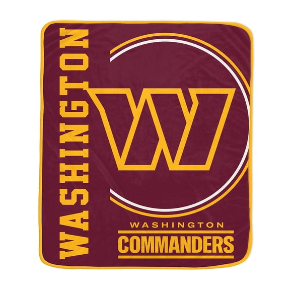 Pegasus Washington Commanders 50" x 60" Keep It Simple Ultra Soft Blanket