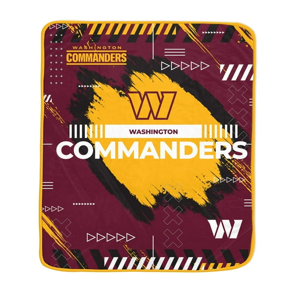 Pegasus Washington Commanders 60" x 72" Game Tech Ultra Cozy Blanket