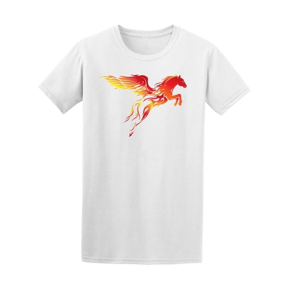 Pegasus With Fire Trail Tee Men's -Image by Shutterstock