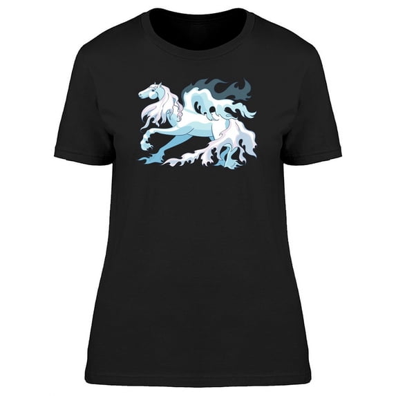 Pegasus With Wavy Mane T-Shirt Women -Image by Shutterstock, Female Medium