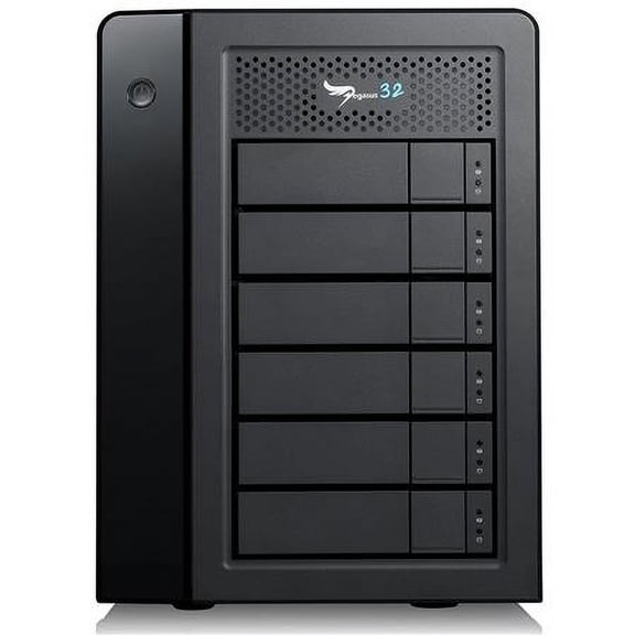 Pegasus32 R6 48TB (6x8TB) 6-Bay Thunderbolt 3 / USB 3.2 Gen 2 RAID Array